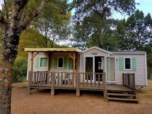 Mietunterkunft - Mobilheim 35M² - 3 Schlafzimmer - image n°2 - Camping L'Ardéchois