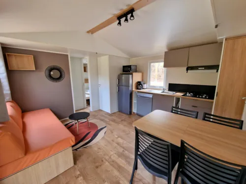 Accommodation - Mobile-Home 'Luxe' - 35 M² - 3 Chambres - image n°6 - Camping L'Ardéchois