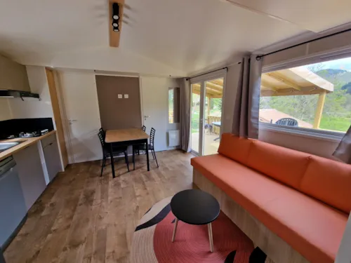 Accommodation - Mobile-Home 'Luxe' - 35 M² - 3 Chambres - image n°7 - Camping L'Ardéchois