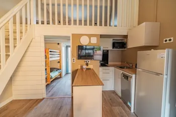 Mietunterkunft - Duplex Premium 6/7 Personen - Camping du Bel Air