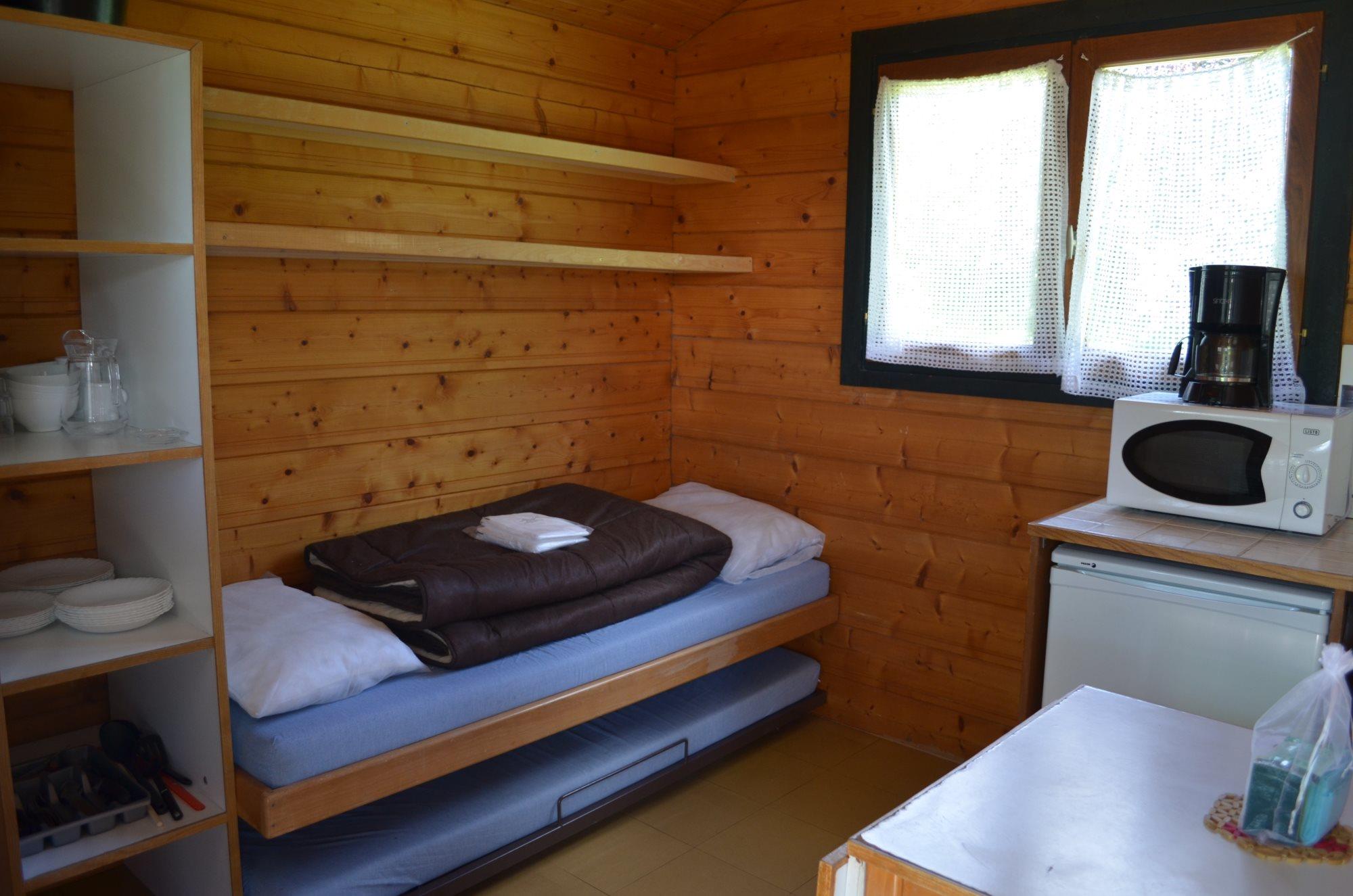 Huuraccommodatie - Mini-Chalet Anaïs (Zonder Sanitairgebouw) - Camping de Tauves