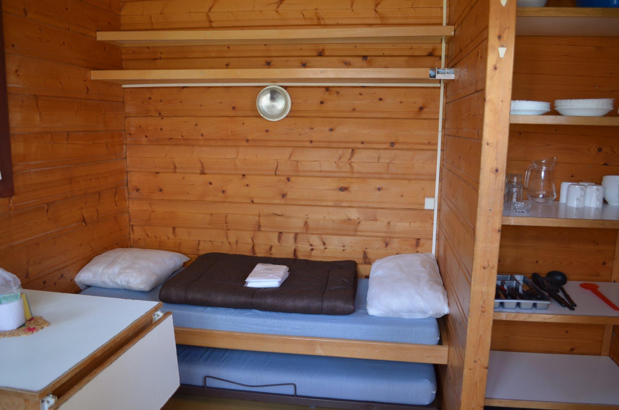 Huuraccommodatie - Mini-Chalet Olga (Zonder Sanitairgebouw) - Camping de Tauves