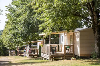 Huuraccommodatie(s) - Essentiële Mobilhome - Camping de Tauves