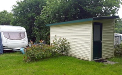 Comfort pitch with private facilities