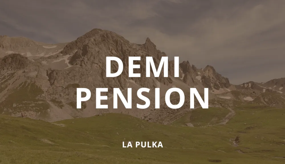 Chambre - Séjour En Demi-Pension - La Pulka Galibier à Valloire