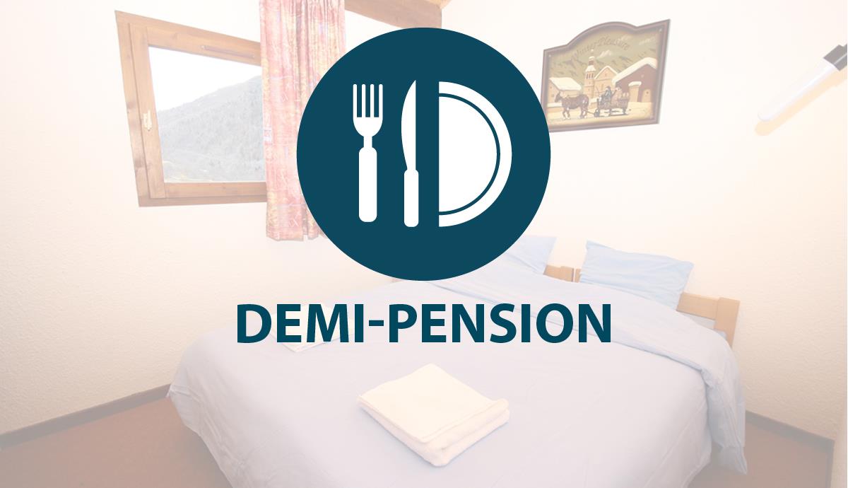 Chambre - Séjour En Demi-Pension - La Lauza Thabor à Valmeinier