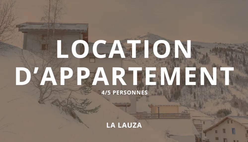 Location - Location D'appartement - La Lauza Thabor à Valmeinier