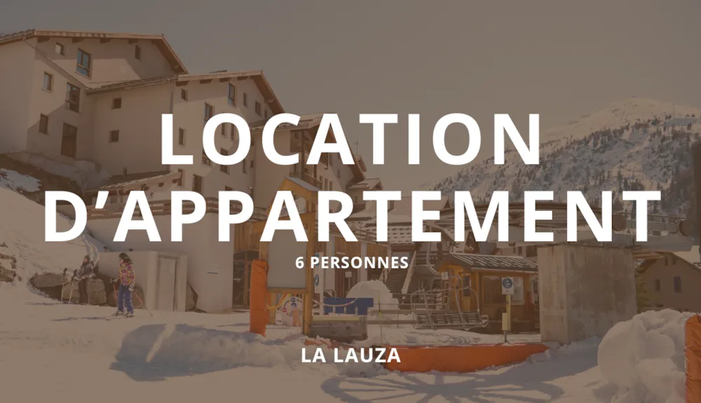 Location - Location D'appartement - La Lauza Thabor à Valmeinier
