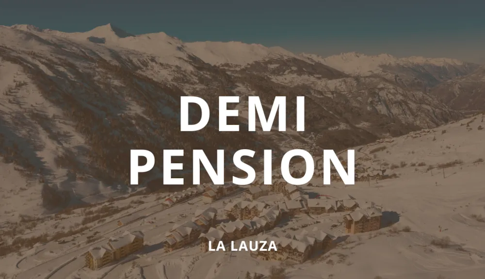 Chambre - Séjour En Demi-Pension - La Lauza Thabor à Valmeinier