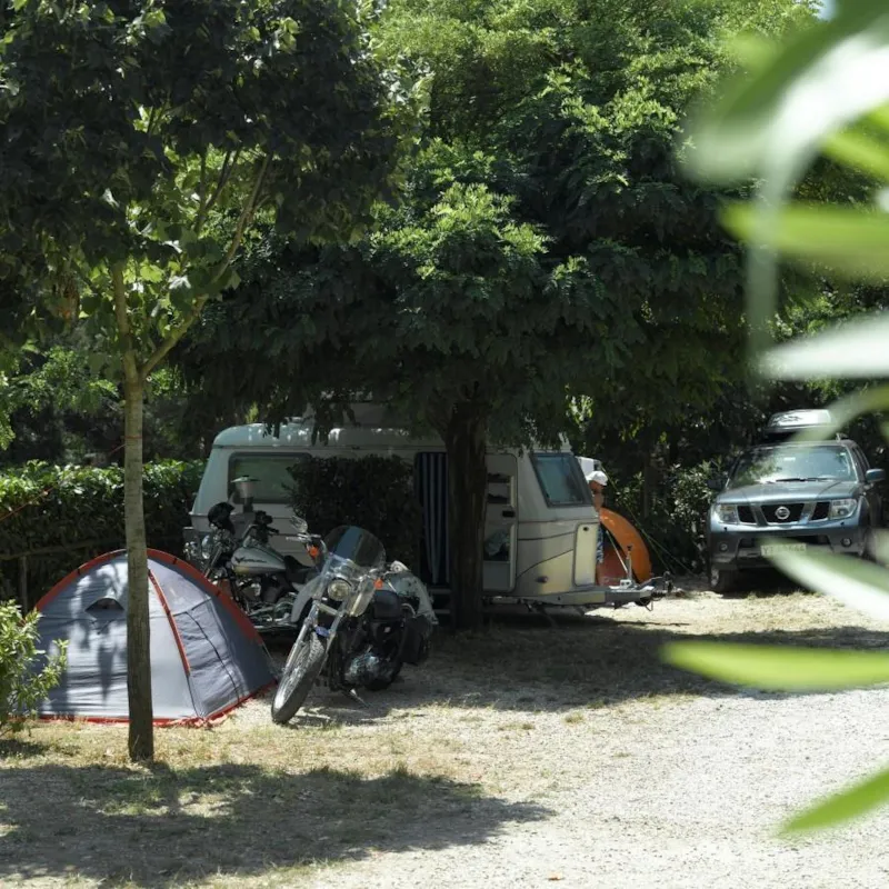 Emplacement : Tente + Électricité 6A