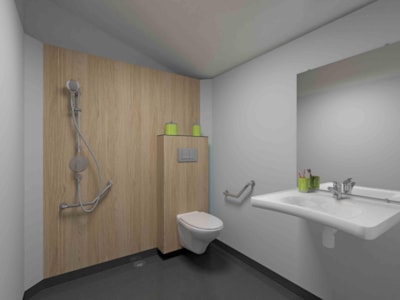 Mobilhome Ibiza Duo Grand Confort 31m² - adapted to the people with reduced mobility - 2 bedrooms — 2