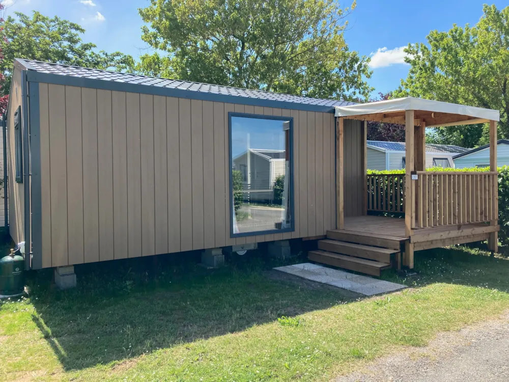 Mietunterkunft - Mh Malaga Duo Premium - 25 M2 - 2 Schlafzimmer - Camping Bleu Mer