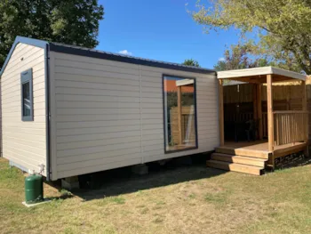 Mietunterkunft - Mobilheim Malaga Duo 25M² Grand Komfort - Camping Bleu Mer