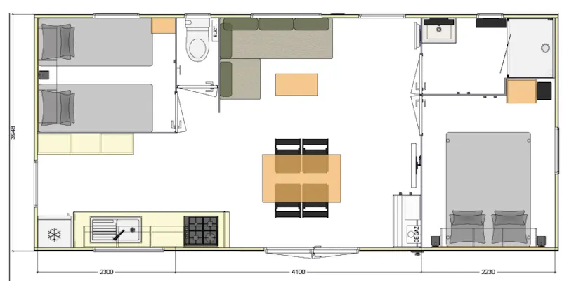Bahia Duo Premium - 33 M² - 2 Ch