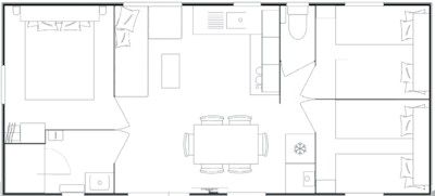 TUSCANY Trio - 33 m² - 3 Bedrooms — 7