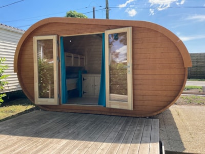 Cabin - 10 m², without private sanitary facilities — 8