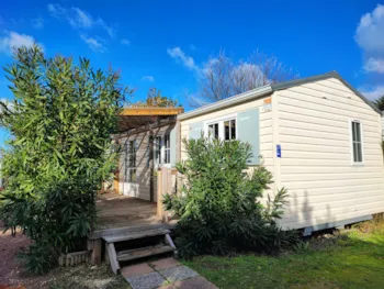 Mietunterkunft - Mobilheim Sabi-Plaisir+ – 2 Schlafzimmer - Camping le Sabia