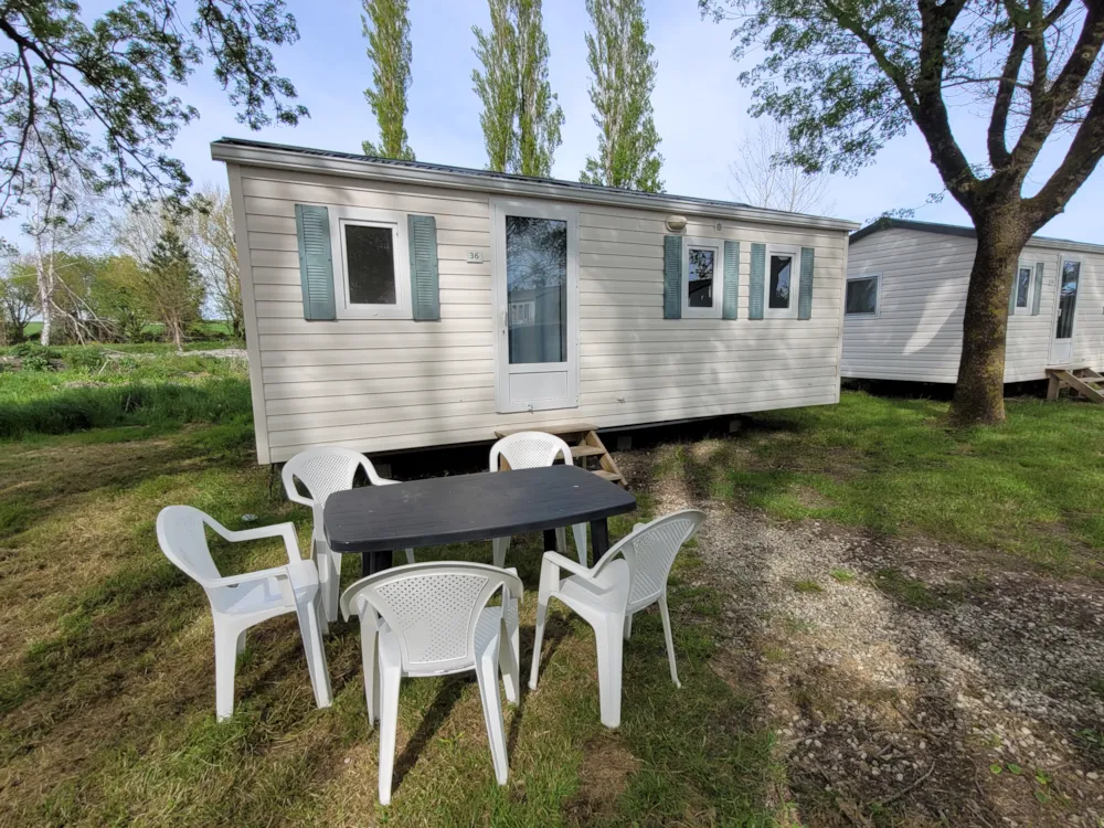 Location - Mobil Home 4 Personnes - Camping Les 2 Salamandres