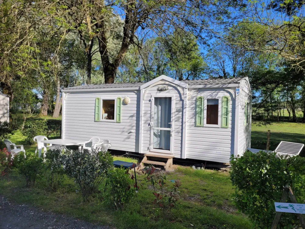 Location - Mobil Home 5 Personnes - Camping Les 2 Salamandres