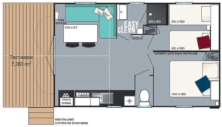 Home Amour Blanc 2Ch (Gamme Classic)