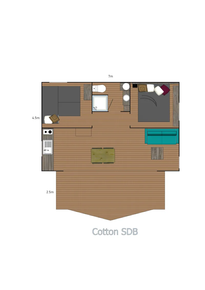 Ecolodge Cotton (Gamme Cosy)