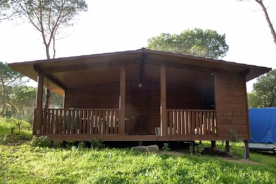 Wooden bungalow 4+2 42 m² — 1