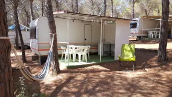 Mietunterkunft - Wohnwagen - Calapineta Villaggio Camping
