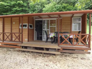 Location - Chalet 3 Chambres - Camping La Roussie