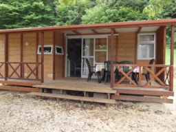 Location - Chalet 3 Chambres - Camping La Roussie