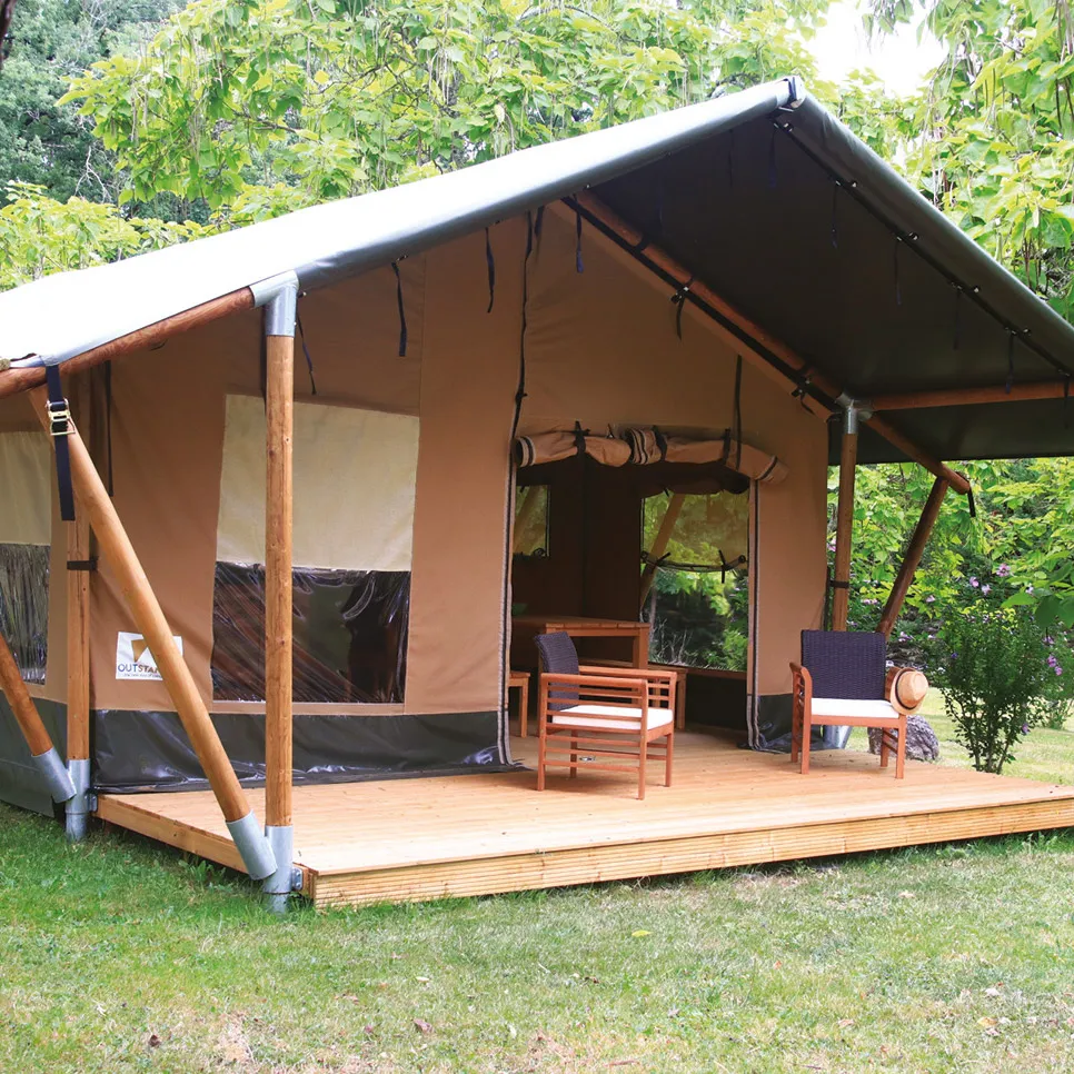 Location - Safarilodge Comfort Ecureuil - Camping Dun-le-Palestel
