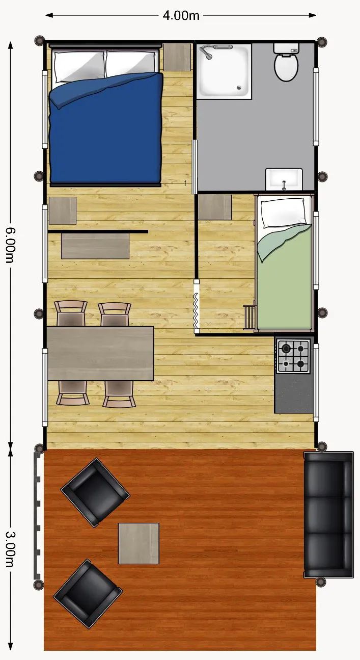 Safarilodge Compact Papillon