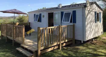 Accommodation - Mobile Home Sanglier - Camping Dun-le-Palestel