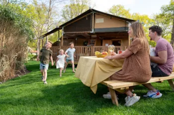 Location - Ranger Lodge Deluxe - Camping Dun-le-Palestel