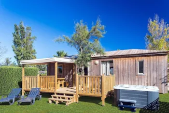 Mietunterkunft - Mobilheim 3 Zimmer Balneo (Bb36) - Privilège Club - Camping Marvilla Parks - Les Dunes