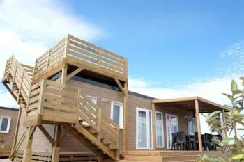 Mietunterkunft - Mobilheim 3 Zimmer Solarium (Bs36) - Privilège Club - Camping Marvilla Parks - Les Dunes