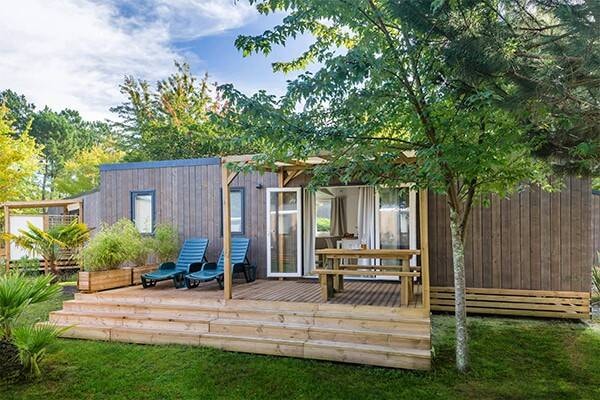 Mobil-home Ultimate - 40 m²- 4 chambres - Terrasse surélevée