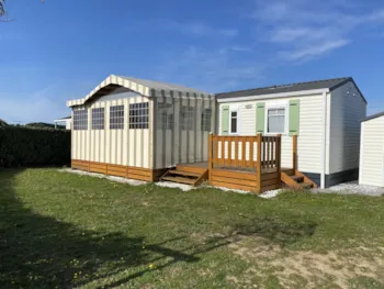 Mietunterkunft - Mobil-Home Cottage Confort 3 Chambres 31 M² - Capfun - Domaine de la Michelière