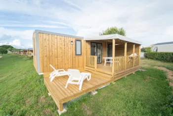 Mietunterkunft - Mobilheim Prestige Cosy-Nature 3 Schlafzimmer 2 Badezimmer 40M² - Capfun - Domaine de la Michelière