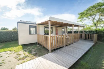 Mietunterkunft - Mobilheim Access 2 Schlafzimmer 31M² - Behindertengerecht - Capfun - Domaine de la Michelière