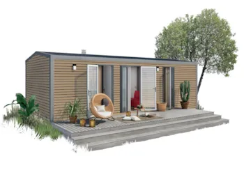 Mietunterkunft - Mobil-Home Prestige Premium 2 Chambres 2 Salles D'eau 33M² - Capfun - Domaine de la Michelière