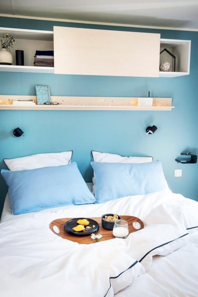 Comfort mobile home with 2 bedrooms, 24m² + TV + Wi-Fi + Terrace