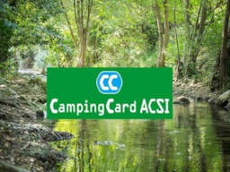Emplacement - Forfait Acsi Campingcard Pour Titulaire De La Carte Acsi - Flower Camping les Tomasses