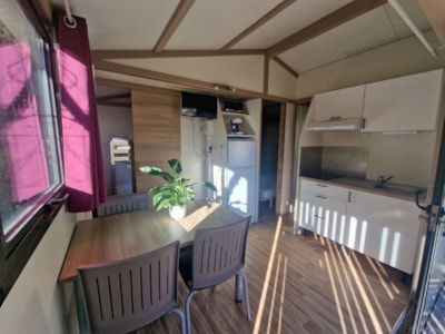 Comfort Chalet l’Amandier (2 bedrooms - max. 4 people) 24 m² + terrace