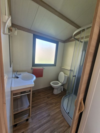 Comfort Chalet l’Amandier (2 bedrooms - max. 4 people) 24 m² + terrace