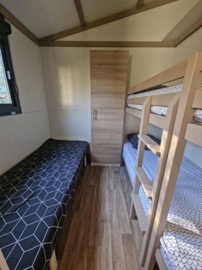 Jasmin Comfort Chalet (2 bedrooms - max. 5 people) 26 m² + terrace