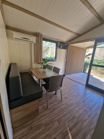 Jasmin Comfort Chalet (2 bedrooms - max. 5 people) 26 m² + terrace