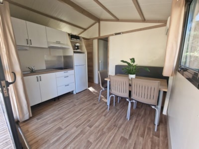 Jasmin Comfort Chalet (2 bedrooms - max. 5 people) 26 m² + terrace