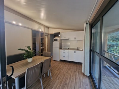 Comfort Mimosa Chalet (2 bedrooms - max. 5 people) 26 m² + terrace + storage room