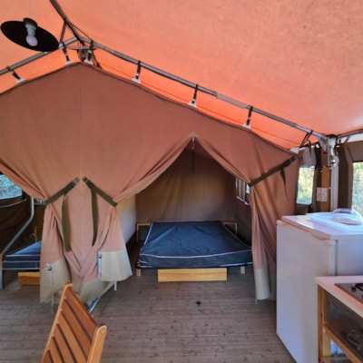 Cocoon River Lodge 28m2 (2 bedrooms - 5 people) (no bathroom) + terrace
