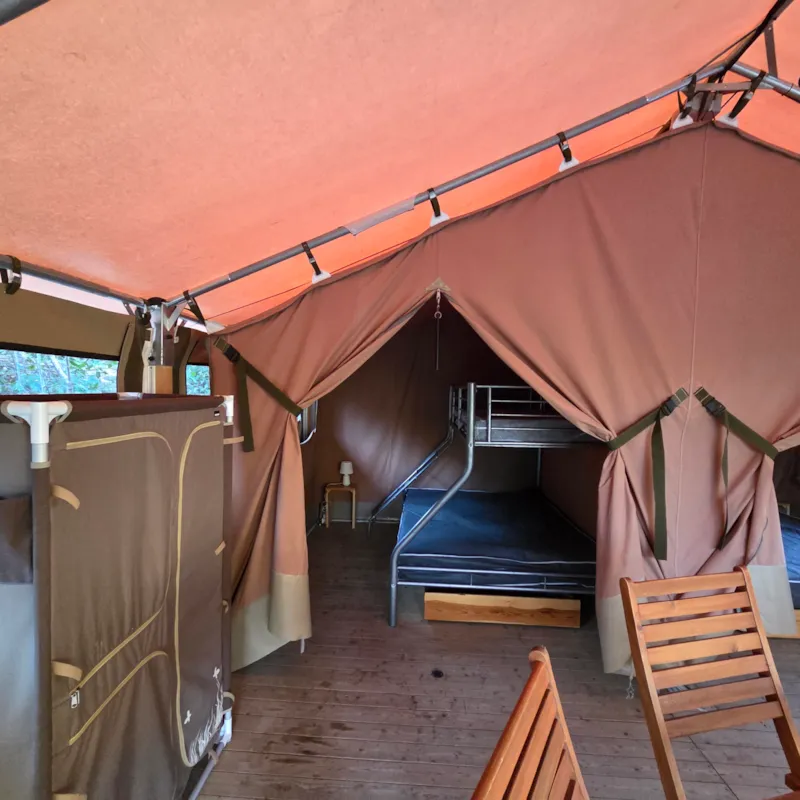 Lodge Cocoon River 28M2  (2 Ch - 5Pers) (Sans Sanitaires) +  Terrasse